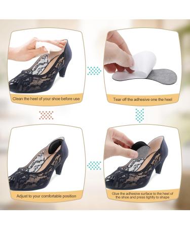 Hedge Cushions | 3 Pairs Self-Adhesive Heel Pillow Pads for Shoe Protection | Prevent Heel Slides & Enhance Comfort - Buy Online on GoSupps.com