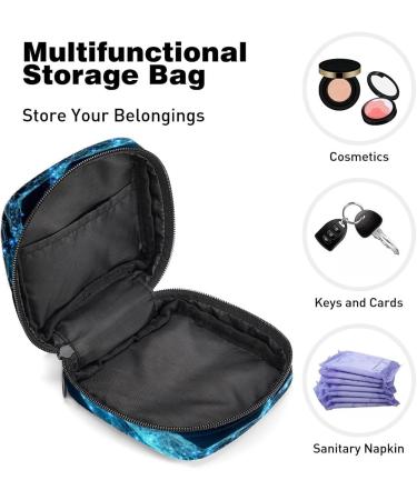 Buy Women's Bonds Storage Bags - Stylish Illusory Whale Portable Period Kit | Perfect Feminine Product Bag for Girls - Buy Online on GoSupps.com