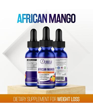 OLIBELA African Mango Liquid Burn Drops | Appetite Suppressant & Metabolism Booster for Weight Loss | 2fl oz (60ml) - Buy Online on GoSupps.com