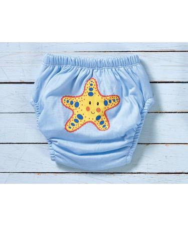 Ozyol Trainer Trousers for Droplet Training - 6-Pack Reusable Baby Underwear for Toilet Training with 90 Aquatic Animals - International Shipping Available - Buy Online on GoSupps.com