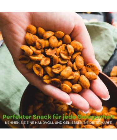 POPPAMIES Chili Peanuts Hot Nuts - Cheesy Jalapeno - 150g - Buy Online on GoSupps.com