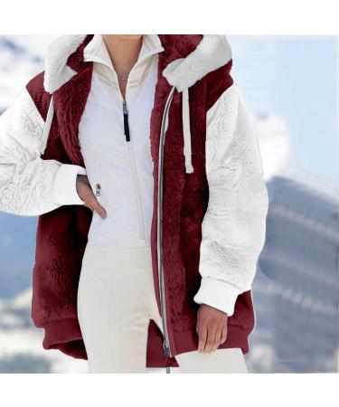 Shop Hanxiulin Women's Fleece Plush Hoodie - Elegant Windproof Coat & Thick Quilted Jacket - Buy Online on GoSupps.com