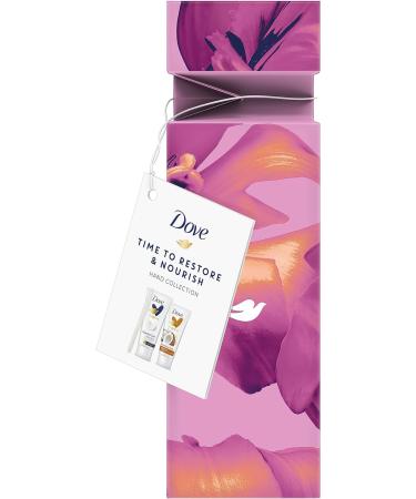 Dove Time to Restore & Nourish Hand Collection Hand Cream Gift Set skin care products with a sleek glass nail file for her 2 piece - Buy Online on GoSupps.com