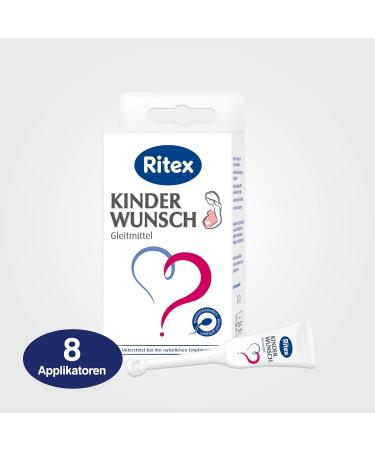 Buy Ritex Fertility Lubricant - 8 Applicators (4 ml each) for Enhanced Conception - International Shipping Available - Buy Online on GoSupps.com