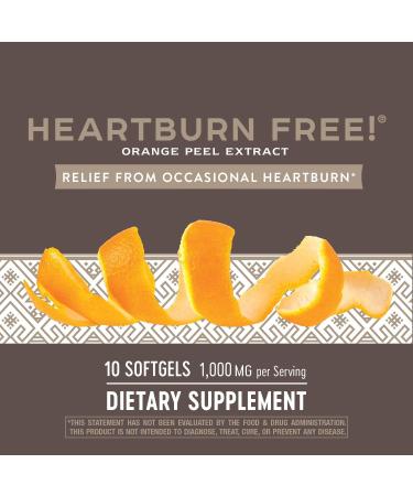 Nature's Way Heartburn Free 10 Softgels - Lasting Relief - Buy Online on GoSupps.com