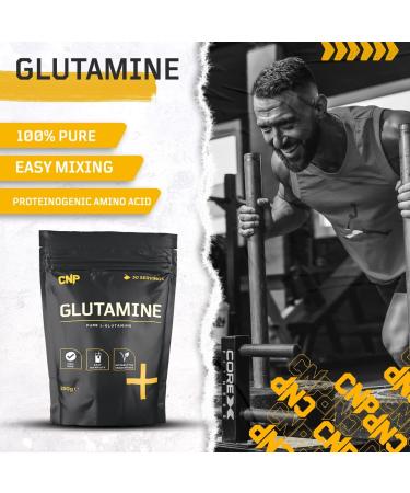 CNP Professional Glutamine 100% Pure L-Glutamine Powder 250g - Premium Quality - Buy Online on GoSupps.com
