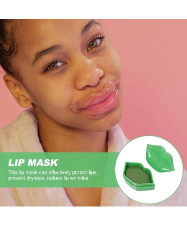 NUOBESTY Masque Hydratant L vres 20 Pi ces Compact Anti-dess chement Film Nourrissant pour L vres Sensibles Soins de Nuit Usage Personnel Bo te Verte - Buy Online on GoSupps.com