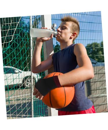 FRCOLOR Half Gloves for Carpal Tunnel Relief - Thermal Compression Thumb & Palm Protector Sleeves - Black Size S - Ideal for Pain Relief & Comfort - Buy Online on GoSupps.com