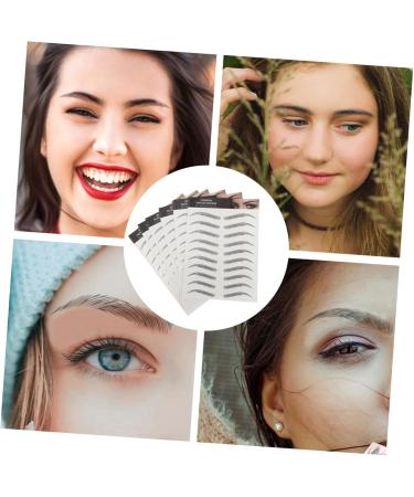 Mipcase 6 Sheets Imitation Eco Eyebrow Sticker Stickers 4d Eyebrow Imitation Eyebrow Tattoos Artificial 6d - Buy Online on GoSupps.com
