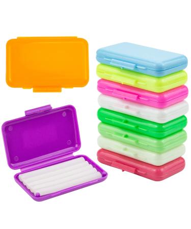 10 pieces of orthodontic wax for braces 50 stripes dental wax for braces with 10 taste dental orthodontics wax to relieve irritation and pain (a) - Buy Online on GoSupps.com