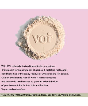 Voir Haircare She's Like The Wind Invisible Dry Shampoo & Conditioner 40g - Travel Size Luxury Hair Care for All Hair Types - Buy Online on GoSupps.com