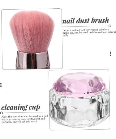 DRESSOOS 1 Set Manicure Cup Manicure Brush Manicure Crystal Cup Nail Cup Container Nail Art Cup Nail Art Liquid Cup Nail Liquid Holder Practical Manicure Liquid Cup Small Tools Diamond - Buy Online on GoSupps.com