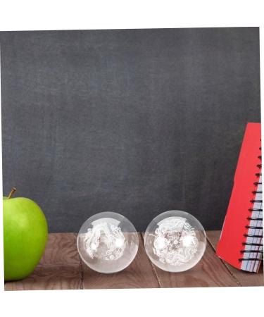 Plafope 2-Piece Healthy Massage Globe Set | Hand Exercise Glass Massage Balls for Pain Relief & Relaxation - Buy Online on GoSupps.com