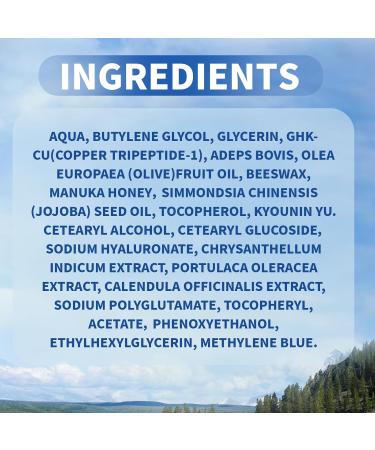 Nivexis Copper Peptides GHK-Cu Whipped Beef Tallow for Skin, Grass Fed Beef Tallow and Honey Balm for Face & Body, with Methylene Blue Anti-Aging Moisturizer, Suitable for All Skin Types, 2 Oz - Buy Online on GoSupps.com