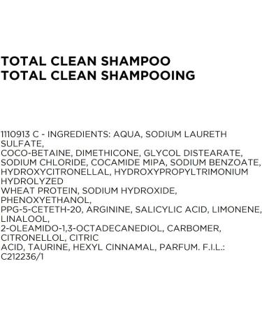 L Or al Paris Men Expert Total Clean Shampoo With Taurine & Argenine Normal to Oily Hair 591 ml 591 ml (Pack of 1) - Buy Online on GoSupps.com