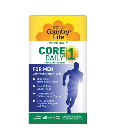 Country Life Core Daily-1 Multivitamins Men 60 Tablets - Buy Online on GoSupps.com