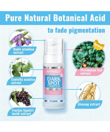 HYNAUT Dark Spot Corrector for Face & Body 1.76 Fl.OZ - Advanced Hyperpigmentation, Melasma, Freckle, and Sun Spot Remover - All Skin Types - Buy Online on GoSupps.com