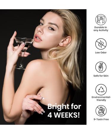 beetles Gel Polish Nail Art Liner Gel Polish Set- 2 Popular Black White Colours Nail Art Polish Gel Art Paint for Swirl Nails Built Thin Brush in Gel Pens UV Soak off Gifts for Girls-CL209 - Buy Online on GoSupps.com