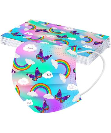Ncqifei 50 Pack Disposable 3-Layer Children s Face Masks - Cute Cartoon Designs for Boys & Girls - Breathable Mouth & Nose Protection for Schooling - Buy Online on GoSupps.com