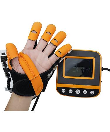 Exoskeleton Manual Training Exercise Rehabilitation Robot Gloves Intelligent Five Fingers Manual Training Functional Hand Splint Orthoses for Long-Term Relief Left Medium