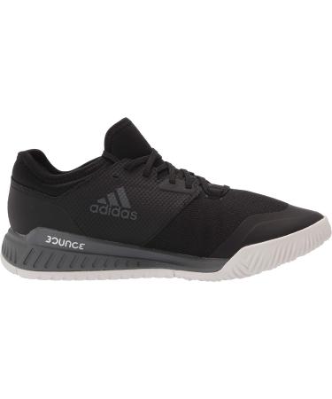 adidas Men's Court Team Bounce Volleyball Shoe 8.5 - Black/White/Grey - Buy Online on GoSupps.com