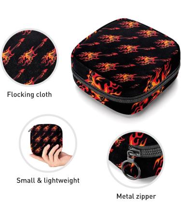 Anna Cowper Flying Burning Guitars Sanitary Napkin Storage Bag - Multi-colored 16 - Buy Online on GoSupps.com