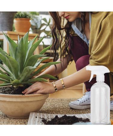 16.9 oz Clear Plastic Spray Bottles - Refillable Container for Water, Essential Oils, Hair & Cleaning Products - Adjustable Head Sprayer (2 Pack) - 2 Count - Buy Online on GoSupps.com