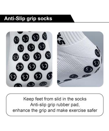 Shop 3 Pairs of Premium Football Socks for Men - Grip & Stopper Soccer Socks | International Shipping - Buy Online on GoSupps.com