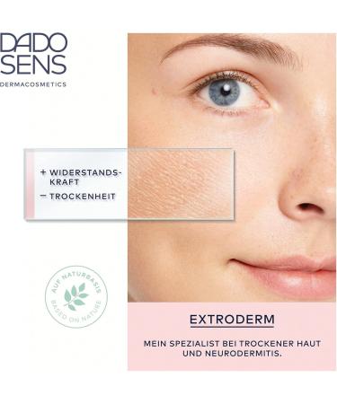 Dado Sens Extroderm Bade Oil 150ml | Soothing Bath Oil for Neurodermatitis & Psoriasis | Vegan & Gentle for Sensitive Skin Ideal for Children - Buy Online on GoSupps.com