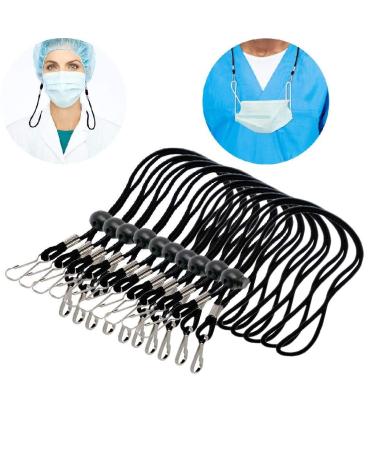 Face Cover Lanyard with Clips Hook Adjustable Length Lanyard for Tools for Kids Adults (10)