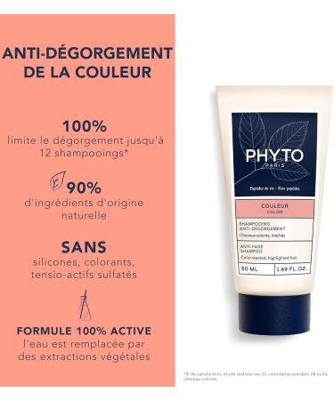  Phyto Phyto - Colour - Mask set 200 ml - Coloured highlighted hair - Extends radiance - Nourishes the fibre - Repairs - Brings shine - Shampoo 50 ml free - Buy Online on GoSupps.com