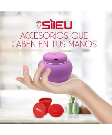 Buy Sileu Menstrual Rose - Size L Red | Flexible & Soft Period Solution | Fast International Shipping - Buy Online on GoSupps.com