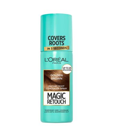 L'Oreal Magic Retouch Instant Grey Root Touch Up Golden Brown 75ml