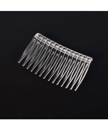 Pangda 10-Piece Clear Hair Combs - Bridal Wedding Veil Combs for Women - Fine Hair Styling Accessories - Buy Online on GoSupps.com