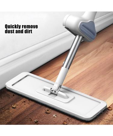 Wet Dry Dual Use Dust Squeeze Flat Mop Kit Floor Cleaner Accessory Mop Floor Mop Mop Floor for Home Use White - Buy Online on GoSupps.com