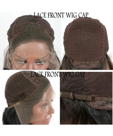 Handmade Afro-American Braided Wig for Women | Cosplay & Festival | Ombre Medium Brown Synthetic Lace Front Wig for Drag Queens - Buy Online on GoSupps.com