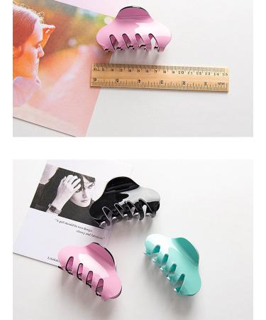Stylish Hair Clips for Women - Solid Color Claw & Ponytail Holders | Rose Hair Accessories - Buy Online on GoSupps.com