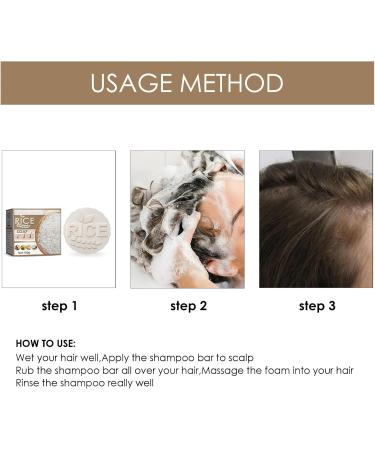  Beslibate 100g Hair Shampoo Bar Anti Hair Loss Soap Anti Dandruff Shampoo for Hair Growth Nourishing Volumizing and Strengthening 2 Pieces Soap 1 - Buy Online on GoSupps.com