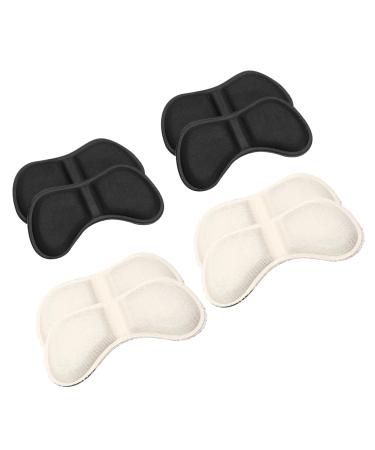 FRCOLOR 8 Pairs Heel Stickers Mens Insoles Heels Bendable Heel Pads Footbeds for Women Sandals Plantar Insoles Shoe Pads Heel Cushions Shoes Cushions Pu Follow up Sports Shoes 4d