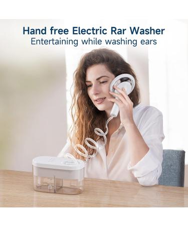 SMERPHOX Electric Ear Wax Removal Tool - Safe Ear Irrigation Kit with Sewage System | Ear Cleaning Camera Otoscope for Adults & Kids - Buy Online on GoSupps.com