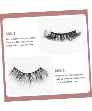 POPETPOP 25 Pairs Eyelashes Lash Cosmetics False Lash Women Fake Eyelash Soft Light Fake Lash Long Fake Lash Cosmetic Fake Lashes Soft Thick Lashes 3d Miss Extend Make up Fiber - Buy Online on GoSupps.com