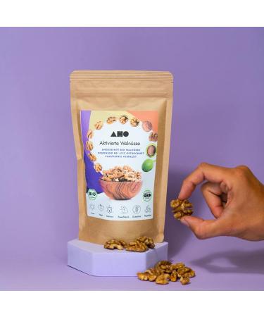 Shop AHO Activated Walnuts 180g - Premium Quality Crunchy & Healthy Snack for International Shipping - Buy Online on GoSupps.com
