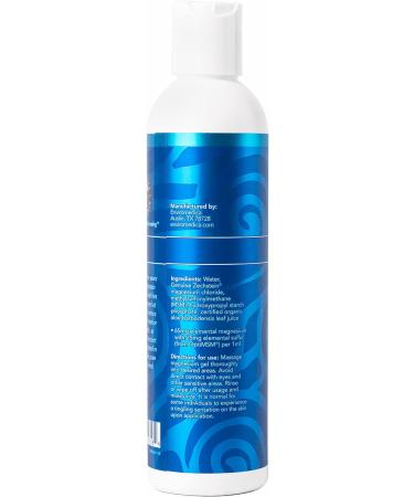 Ancient Minerals Magnesium Gel Ultra with OptiMSM and Aloe Vera - 8oz Topical Gel for Skin Absorption and Massage Therapy - Buy Online on GoSupps.com