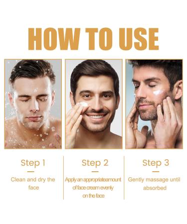 Men's Anti Aging Face Cream for Men, Anti Wrinkle with Retinol, Collagen & Hyaluronic Acid, Restore Skin Barrie, Boost Elasticity, Fresh Scent Face Moisturizer, Skin Tone Treatment, 130g/4.59oz - Buy Online on GoSupps.com
