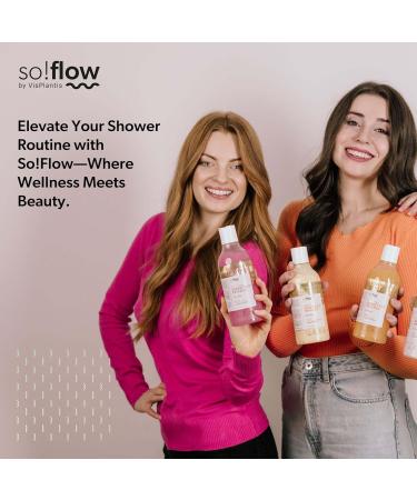 Buy SoFlow Energetic Sorbet Shower Gel - Guava & Lychee | Enriched with Passiflora Edulis for Ultimate Shower Bliss - International Shipping Available - Buy Online on GoSupps.com