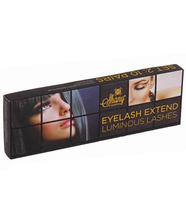 SHANY Eyelash Extend - Set of 10 Assorted Reusable Thick & Dramatic Eyelashes | International Shipping Available - Buy Online on GoSupps.com