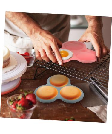 Alipis 2 Pcs Cake Mold (1 Blue + 1 Pink) Paper Cups Cake Pan Pancake Molds Cake Puck Mold Bakeware Pancakes - Buy Online on GoSupps.com