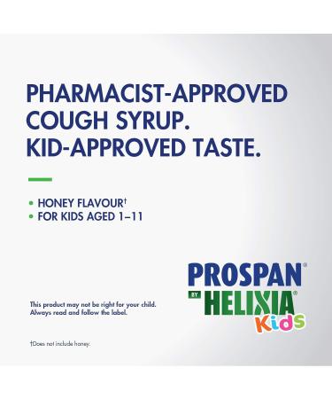 Buy Helixia Prospan Children's Cough Syrup (200ml) - Fast International Shipping for Ages 1 to 11 - Buy Online on GoSupps.com