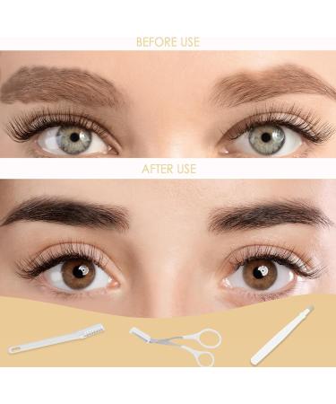 3-in-1 Eyebrow Shaping Grooming Kit - Trimmer Scissors Tweezers & Razor for Men & Women - Perfect for Precision Eyebrow Care - Buy Online on GoSupps.com