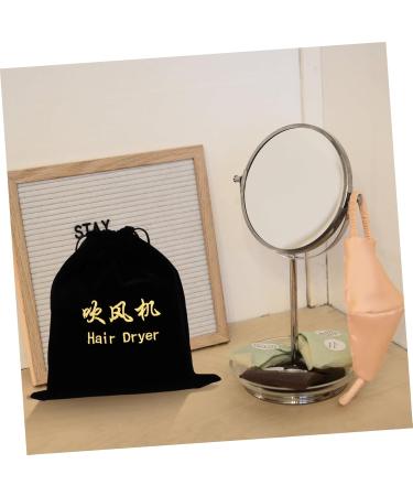 1pc Hair Dryer Storage Bag Travel Hanging Bag 30x26cm Black - Buy Online on GoSupps.com